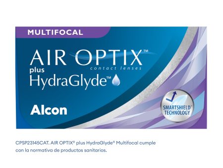 Lentes de Contacto Progresivas Air Optix plus HydraGlyde Multifocal - Pack de 6 Embalaje Deteriorado Discount