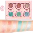 Paleta de Sombras de Ojos con Brillo, Iluminador y Sombra Mate para Maquillaje de Fiesta (Cad: 23 05 2025) Online now