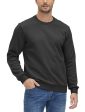 Talla: L - Sudadera de Cuello Redondo para Hombre con Forro Polar - KEFITEVD For Sale